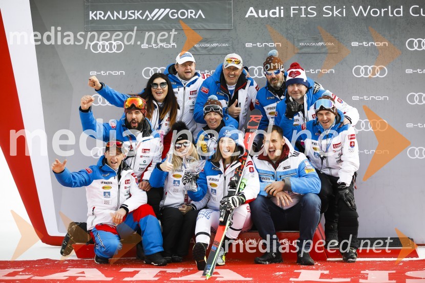 Veleslalomske stopničke Mete Hrovat, Zlata lisica 2020