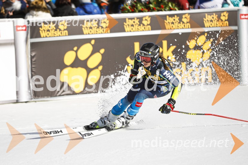 Veleslalomske stopničke Mete Hrovat, Zlata lisica 2020