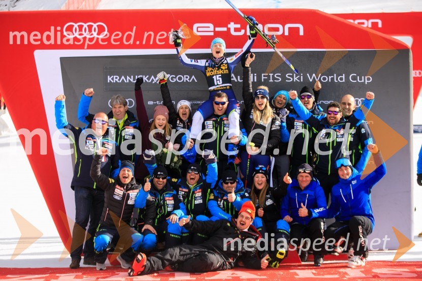 Veleslalomske stopničke Mete Hrovat, Zlata lisica 2020