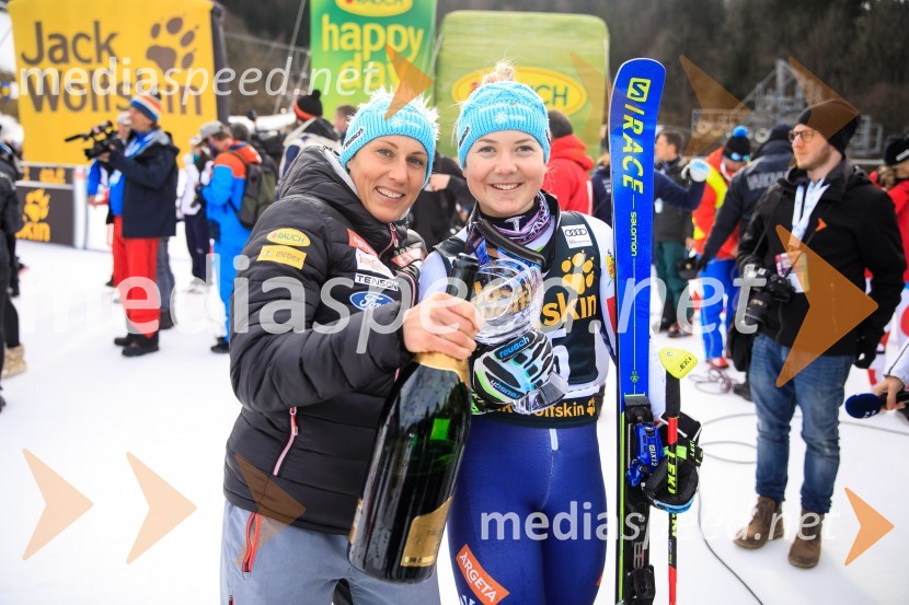 Veleslalomske stopničke Mete Hrovat, Zlata lisica 2020