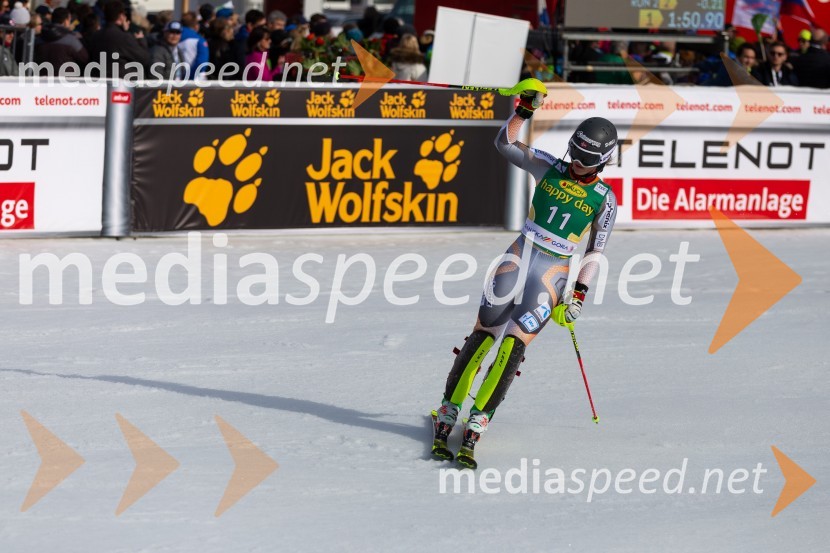 Velika zmaga Petre Vlhove, Zlata lisica 2020, nedelja