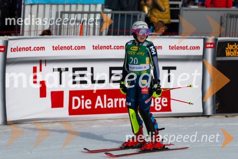 Velika zmaga Petre Vlhove, Zlata lisica 2020, nedelja