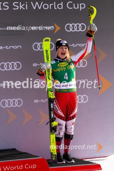 Velika zmaga Petre Vlhove, Zlata lisica 2020, nedelja