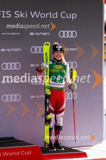 Velika zmaga Petre Vlhove, Zlata lisica 2020, nedelja