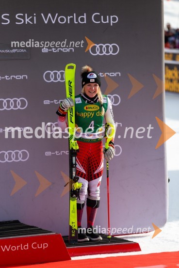 Velika zmaga Petre Vlhove, Zlata lisica 2020, nedelja