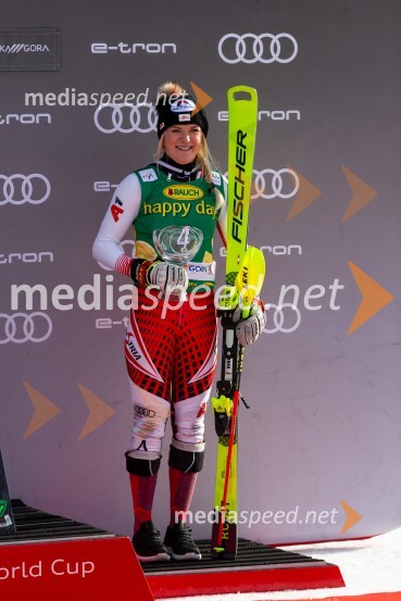 Velika zmaga Petre Vlhove, Zlata lisica 2020, nedelja