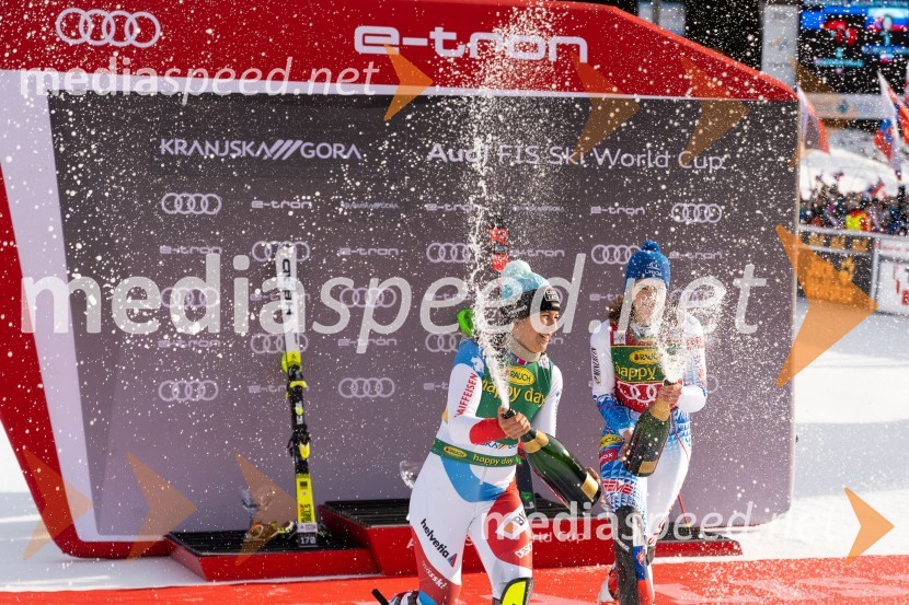 Velika zmaga Petre Vlhove, Zlata lisica 2020, nedelja