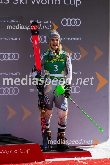 Velika zmaga Petre Vlhove, Zlata lisica 2020, nedelja