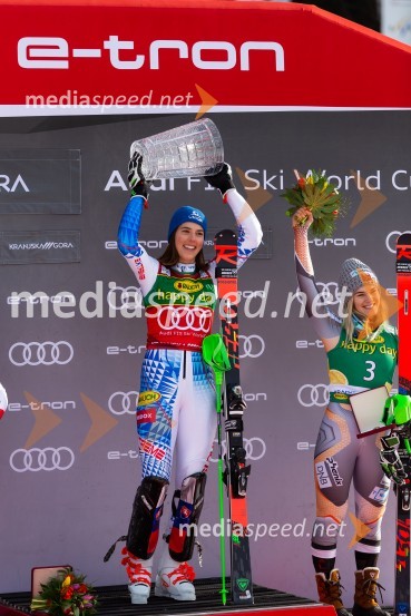 Velika zmaga Petre Vlhove, Zlata lisica 2020, nedelja