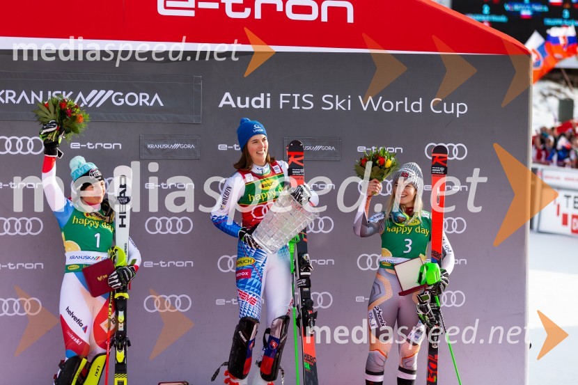 Velika zmaga Petre Vlhove, Zlata lisica 2020, nedelja