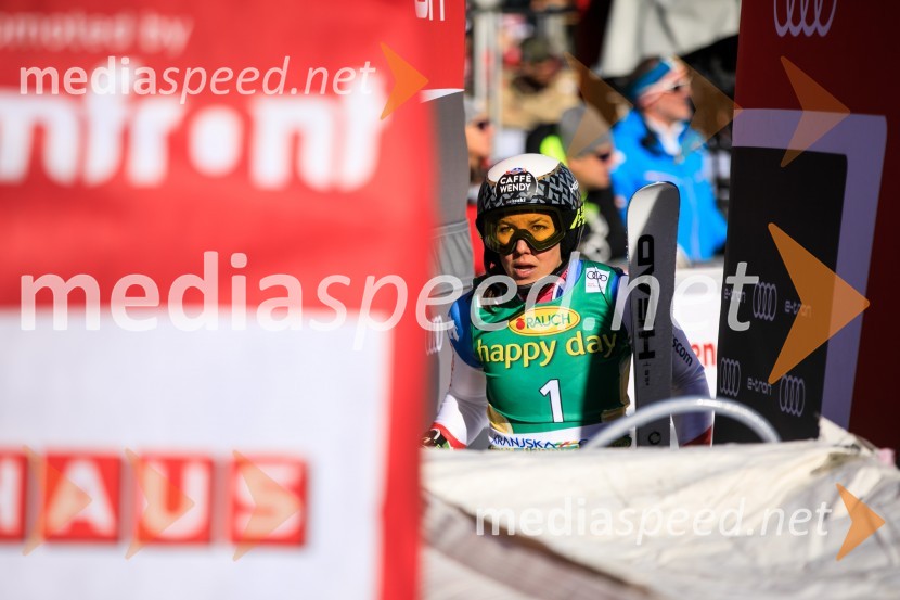 Velika zmaga Petre Vlhove, Zlata lisica 2020, nedelja