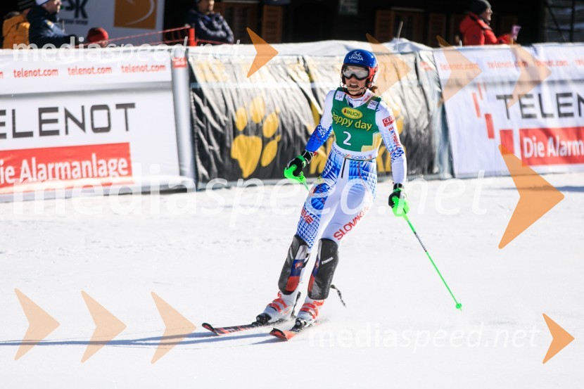 Velika zmaga Petre Vlhove, Zlata lisica 2020, nedelja