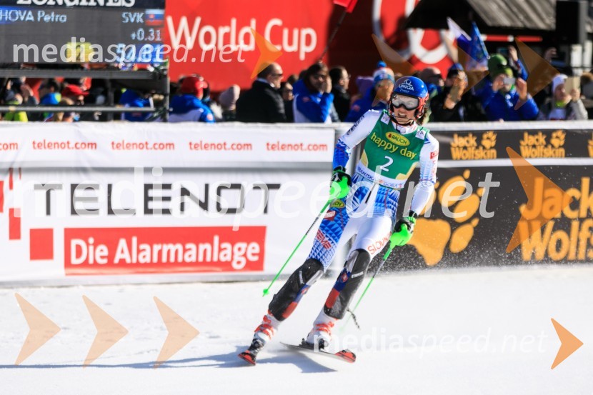 Velika zmaga Petre Vlhove, Zlata lisica 2020, nedelja