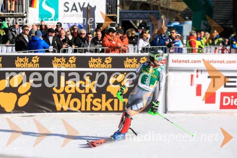 Velika zmaga Petre Vlhove, Zlata lisica 2020, nedelja