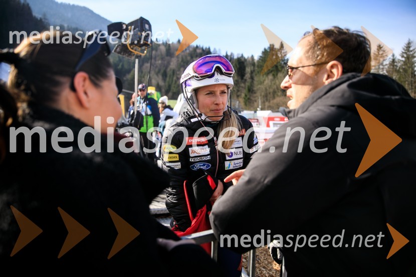  Ana Bucik Jogan, smučarka;  Jure Košir, nekdanji smučarVelika zmaga Petre Vlhove, Zlata lisica 2020, nedelja