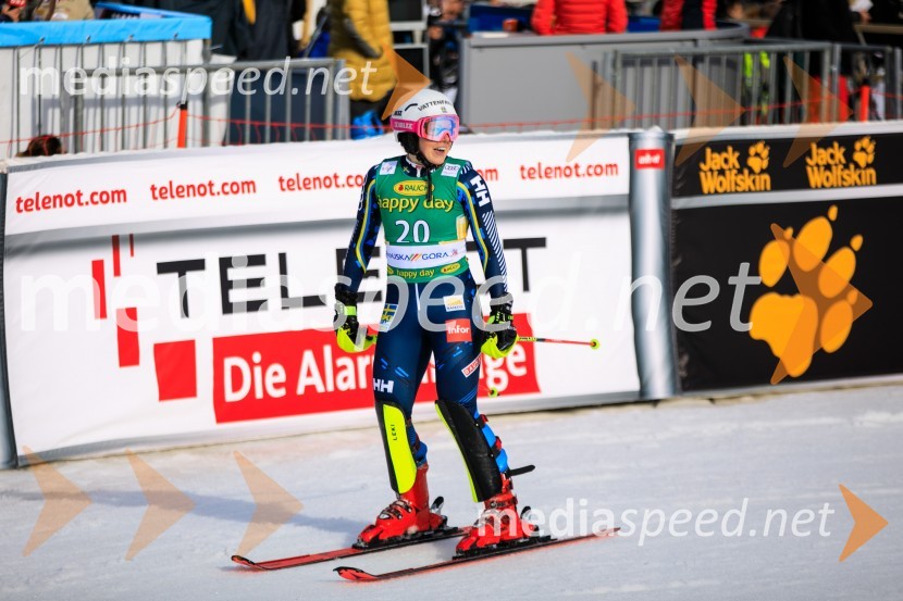 Velika zmaga Petre Vlhove, Zlata lisica 2020, nedelja