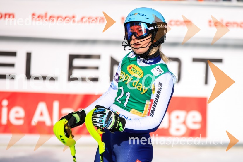 Velika zmaga Petre Vlhove, Zlata lisica 2020, nedelja