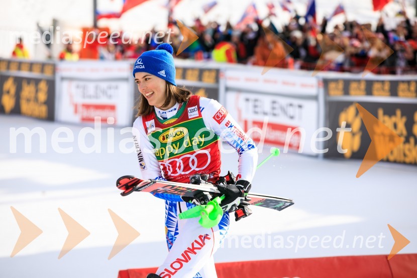 Velika zmaga Petre Vlhove, Zlata lisica 2020, nedelja