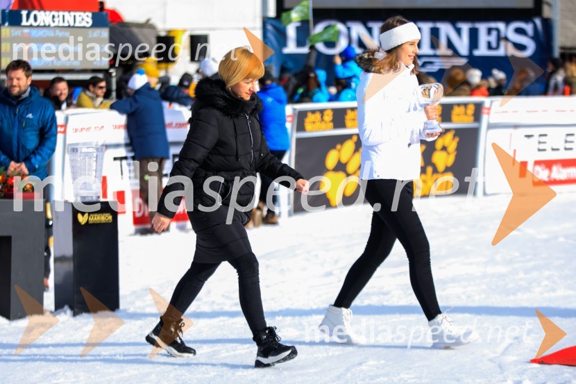 Velika zmaga Petre Vlhove, Zlata lisica 2020, nedelja