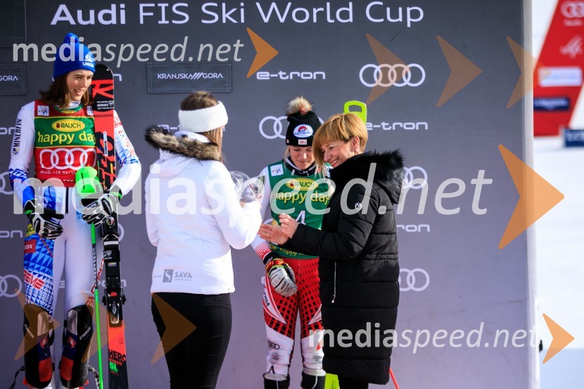 Velika zmaga Petre Vlhove, Zlata lisica 2020, nedelja