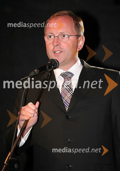 Andrej Malgaj, lastnik Avtohiše MalgajBMW Malgaj, otvoritev prodajnega salona