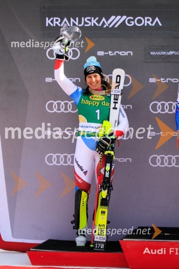 Velika zmaga Petre Vlhove, Zlata lisica 2020, nedelja