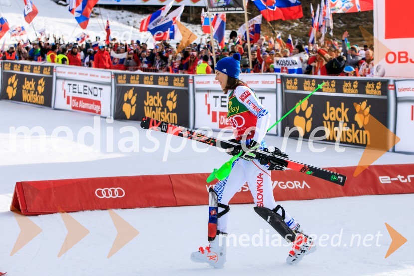 Velika zmaga Petre Vlhove, Zlata lisica 2020, nedelja