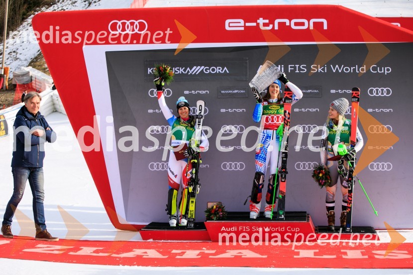 Velika zmaga Petre Vlhove, Zlata lisica 2020, nedelja