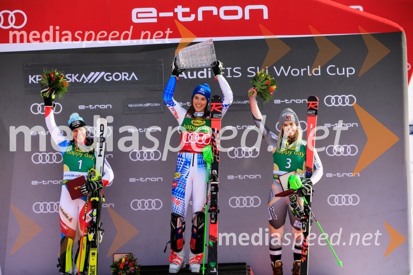 Velika zmaga Petre Vlhove, Zlata lisica 2020, nedelja