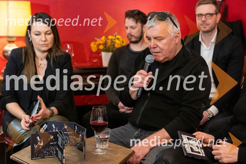  Anja Rupel, pevka;  Zoran Predin, glasbenikLačni Franz, predstavitev albuma