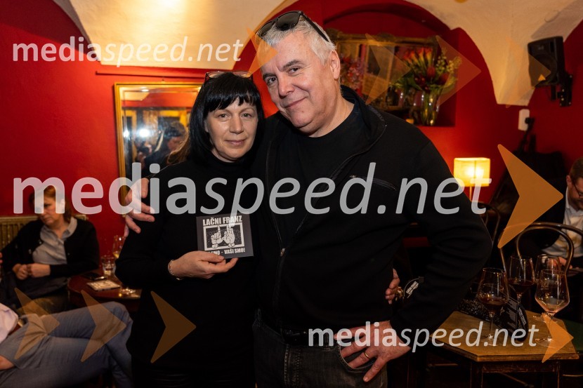  Mateja Mirt, fotografinja;  Zoran Predin, glasbenikLačni Franz, predstavitev albuma