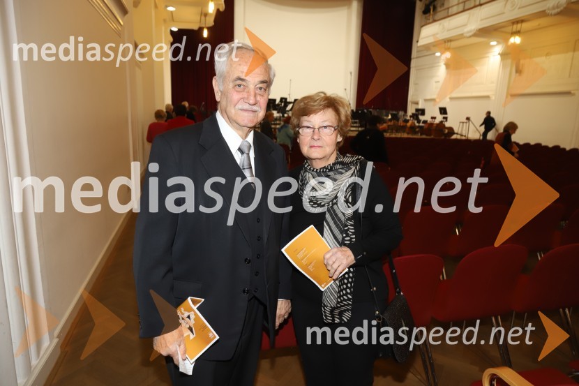  Rudolf Moge, nekdanji politik;  Alojzija Moge-Čas, odvetnica4. koncert Simfoničnega cikla z Dubravko Tomšič Srebotnjak