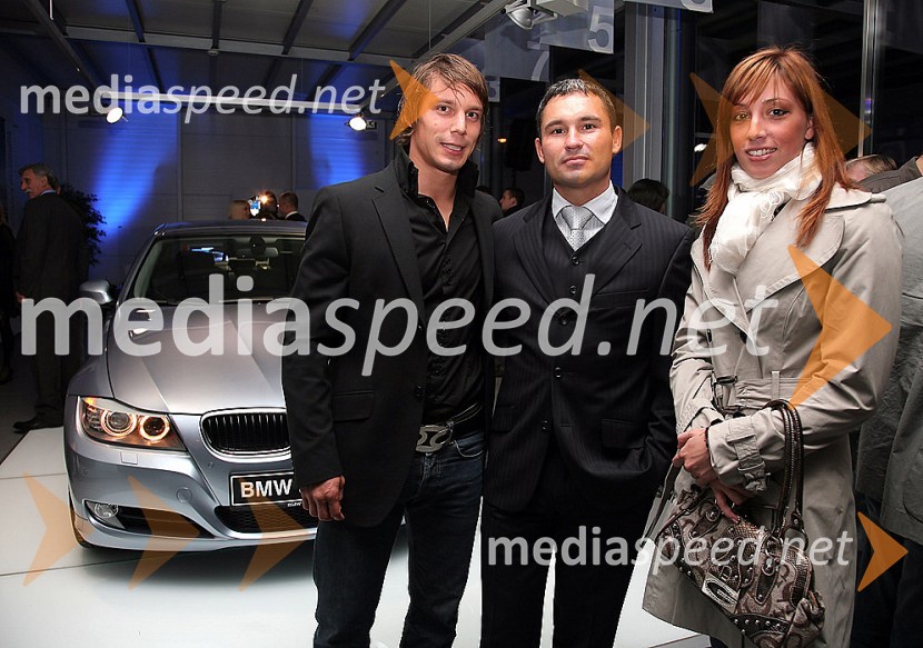 Sašo Jereb, judoist, ... in ...BMW Malgaj, otvoritev prodajnega salona