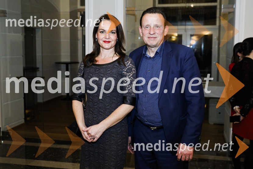  Katarina Karlovšek, SBC;  Bojan Šrot, župan MO CeljeOčiščenje, premiera drame SLG Celje