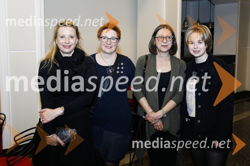  Tatjana Doma, dramaturginja SLG Celje;  Urška Vouk, program SLG Celje;  Jerneja Volfand, vodja programa SLG Celje;  ... Očiščenje, premiera drame SLG Celje