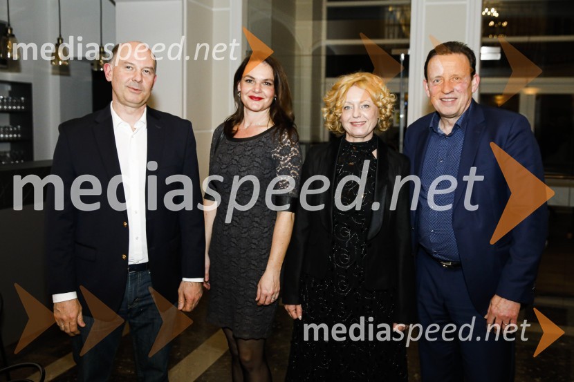  Timur Ejvazov, Ruski veleposlanik v Sloveniji;  Katarina Karlovšek, SBC; mag. Tina Kosi, upravnica SLG Celje;  Bojan Šrot, župan MO CeljeOčiščenje, premiera drame SLG Celje