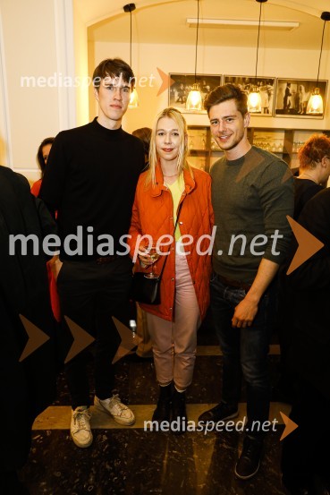  Urban Kuntarič, igralec;  Mojca Lukan;  Matej Zemljič, igralecOčiščenje, premiera drame SLG Celje