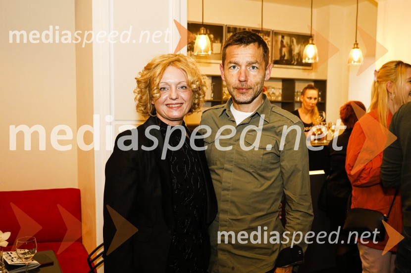 mag. Tina Kosi, upravnica SLG Celje;  Aleš Novak, umetniški direktor Festivala Borštnikovo srečanjeOčiščenje, premiera drame SLG Celje