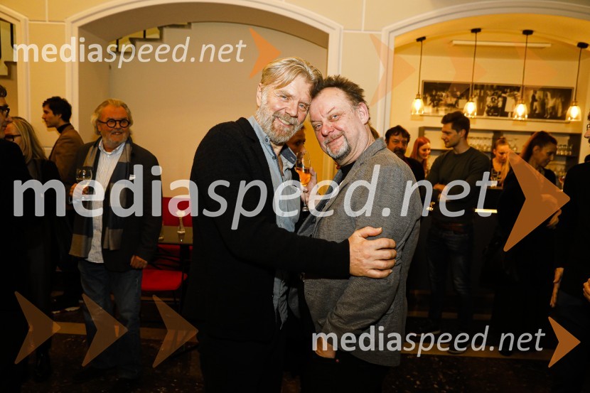  Brane  Završan, igralec;  Jari  Juutinen, režiserOčiščenje, premiera drame SLG Celje