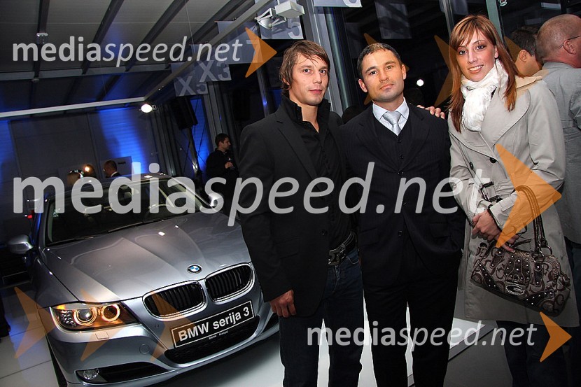 Sašo Jereb, judoist, ... in ...BMW Malgaj, otvoritev prodajnega salona