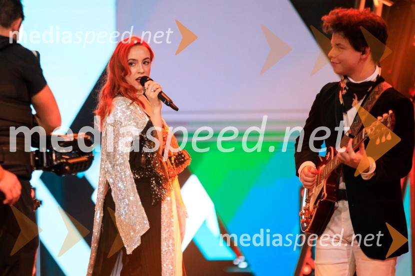  Veronika Steiner, pevka;  ... EMA 2020, zmagovalka je Ana Soklič