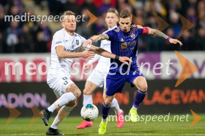  Marko  Putinčanin, nogometaš, NK Olimpija;  Luka Zahovič, nogometaš NK MariborNK Maribor : NK Olimpija, prvi derbi v 2020