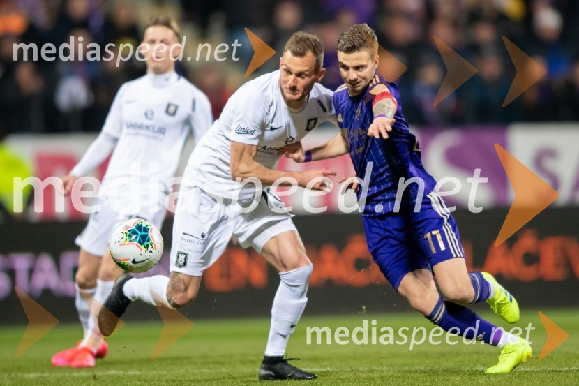  Marko  Putinčanin, nogometaš, NK Olimpija;  Luka Zahovič, nogometaš NK MariborNK Maribor : NK Olimpija, prvi derbi v 2020