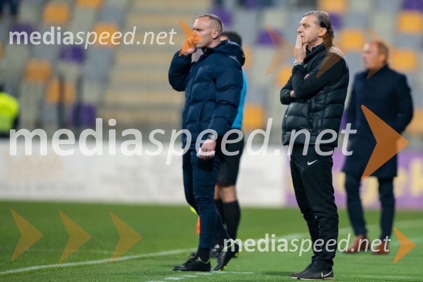  Safet Hadžić, trener NK OlimpijaNK Maribor : NK Olimpija, prvi derbi v 2020