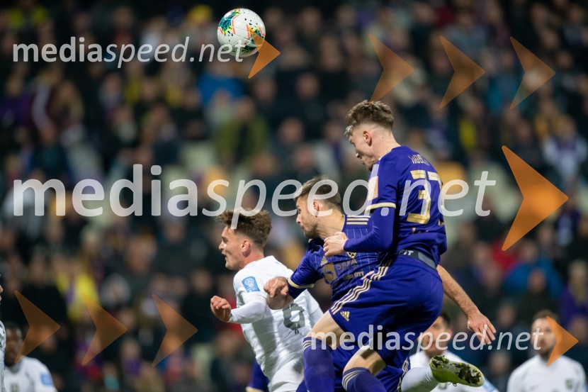  Luka Koblar, nogometaš, NK MariborNK Maribor : NK Olimpija, prvi derbi v 2020