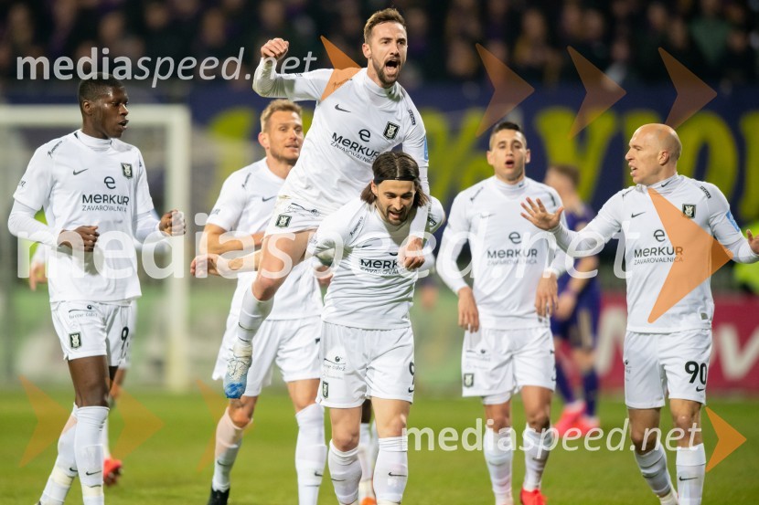  Marko  Putinčanin, nogometaš, NK Olimpija;  Ante Vukušić, nogometaš NK Olimpija;  Endri Cekici, nogometaš, NK Olimpija;  Luka Menalo, nogometaš NK Olimpija;  Tomislav Tomić, nogometaš, NK OlimpijaNK Maribor : NK Olimpija, prvi derbi v 2020