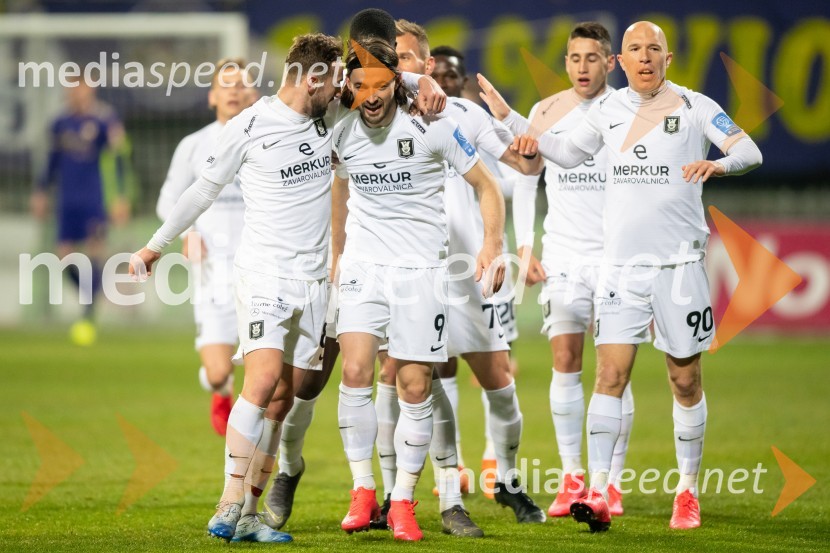  Endri Cekici, nogometaš, NK Olimpija;  Ante Vukušić, nogometaš NK Olimpija;  Luka Menalo, nogometaš NK Olimpija;  Tomislav Tomić, nogometaš, NK OlimpijaNK Maribor : NK Olimpija, prvi derbi v 2020