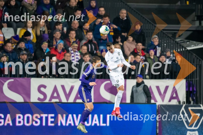  Mitja Viler, nogometaš, NK Maribor;  Luka Menalo, nogometaš NK OlimpijaNK Maribor : NK Olimpija, prvi derbi v 2020