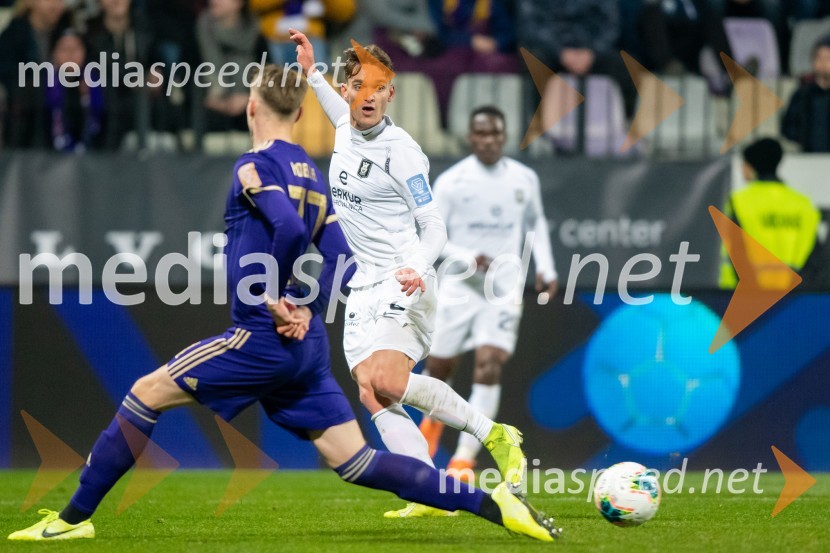  Mitja Valenčič, nogometaš, NK OlimpijaNK Maribor : NK Olimpija, prvi derbi v 2020