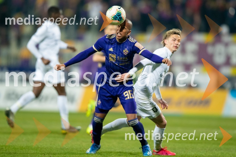  Felipe Silva Correa Dos Santos, nogometaš, NK Maribor;  Stefan  Savić, nogometaš, NK OlimpijaNK Maribor : NK Olimpija, prvi derbi v 2020